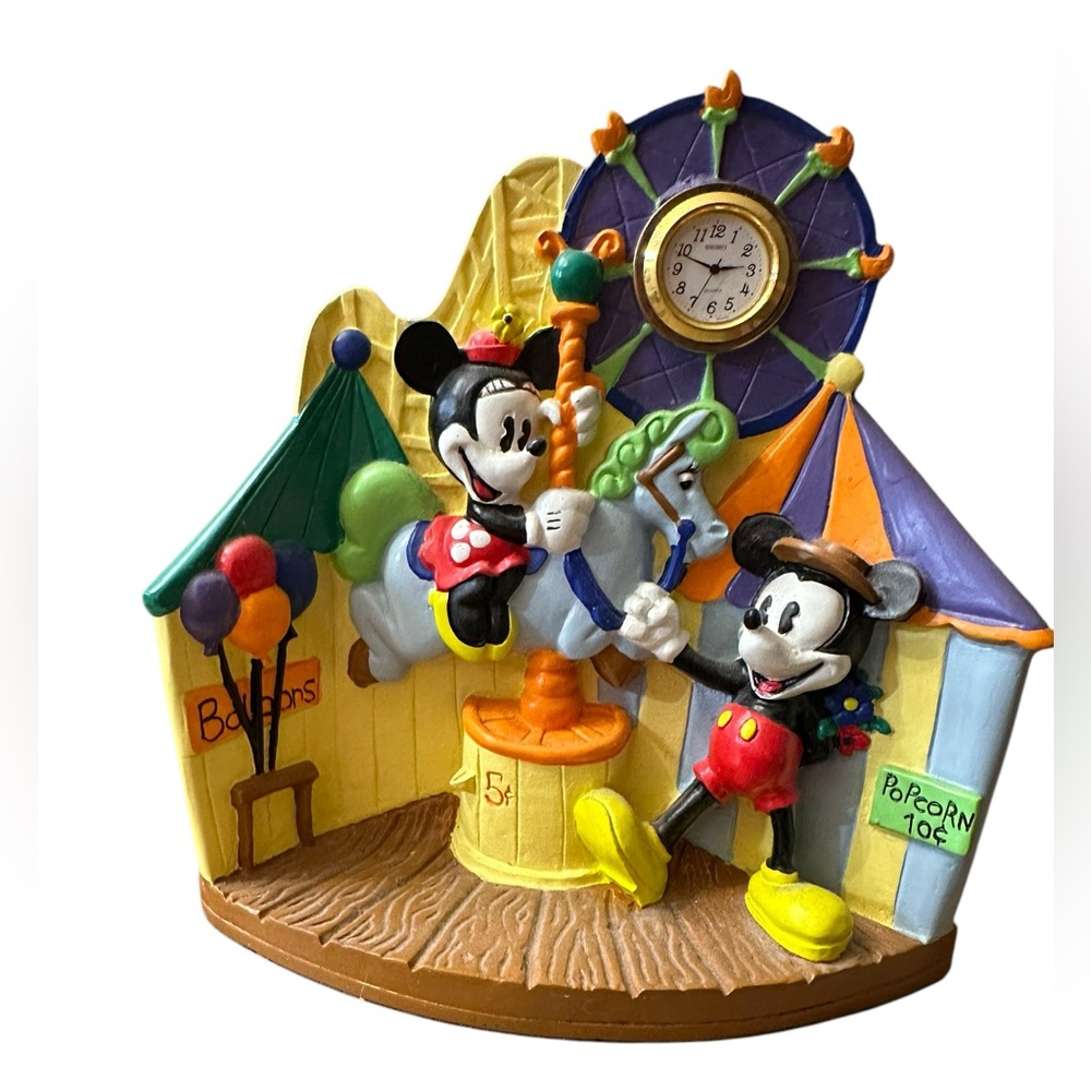 Vintage Seiko x Disney Clock